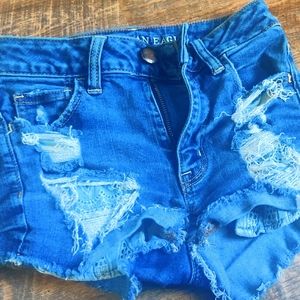 American Eagle jean shorts